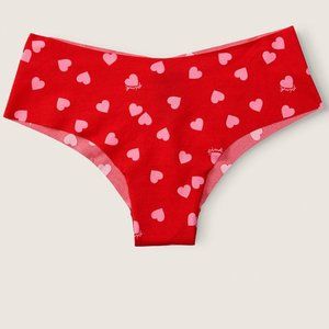 Hearts VS PINK No-Show Cheekster Underwear Hearts NWT Cheeky So Cute!